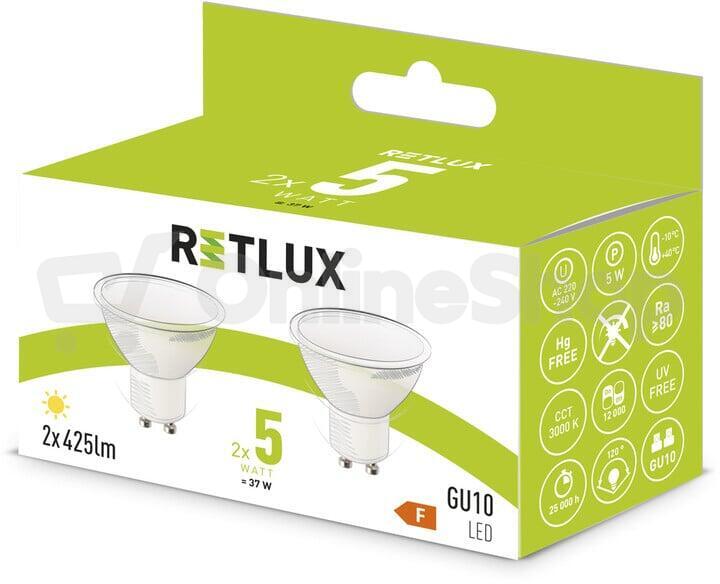 Sada LED reflektor žárovek Retlux REL 36