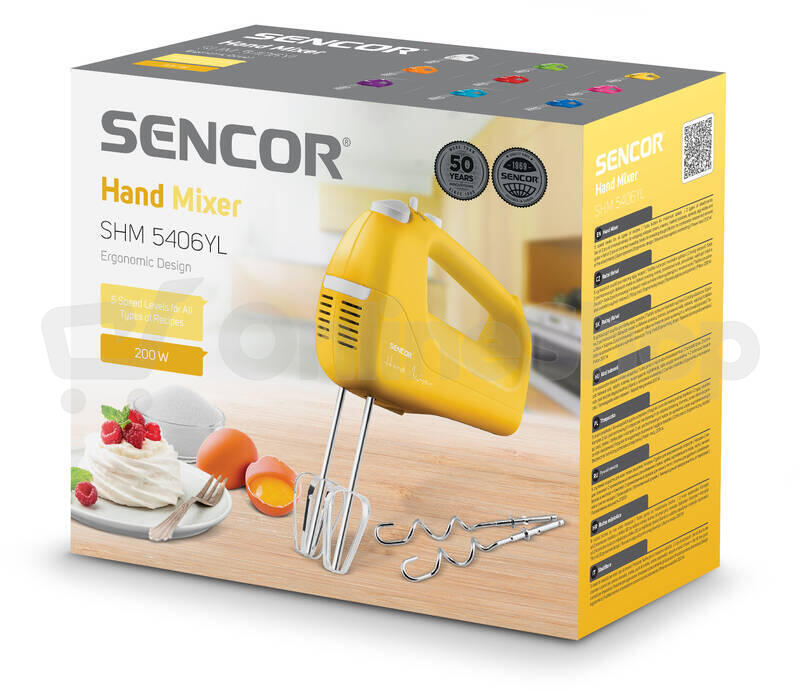 Šlehač ruční Sencor SHM 5406YL