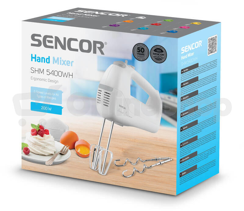 Šlehač ruční Sencor SHM 5400WH