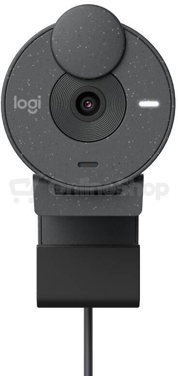 Logitech Brio 300 Full HD webcam - GRAPHITE - EMEA (960-001436)