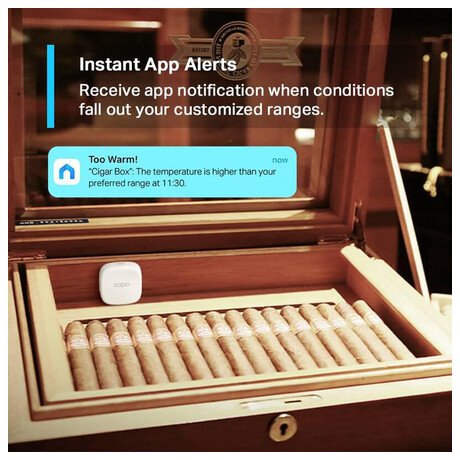 Smart teplotn a vhkost.idlo TP-Link Tapo T310