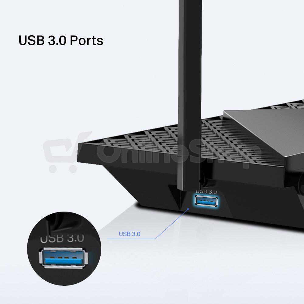 TP-Link Archer AX72 Pro - Multi-Gig 2,5 Gbps AX5400 Wi-Fi 6 router , 1× USB 3.0, HomeShield - OneMesh