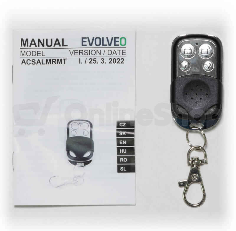 EVOLVEO Alarmex Pro, dálkový ovladač/klíčenka (ACSALMRMT)