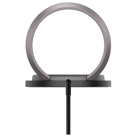 Bezdrtov nabjeka GoGEN s MagSafe funkc a kovovm drkem, ern