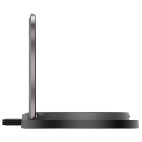 Bezdrtov nabjeka GoGEN s MagSafe funkc a kovovm drkem, ern