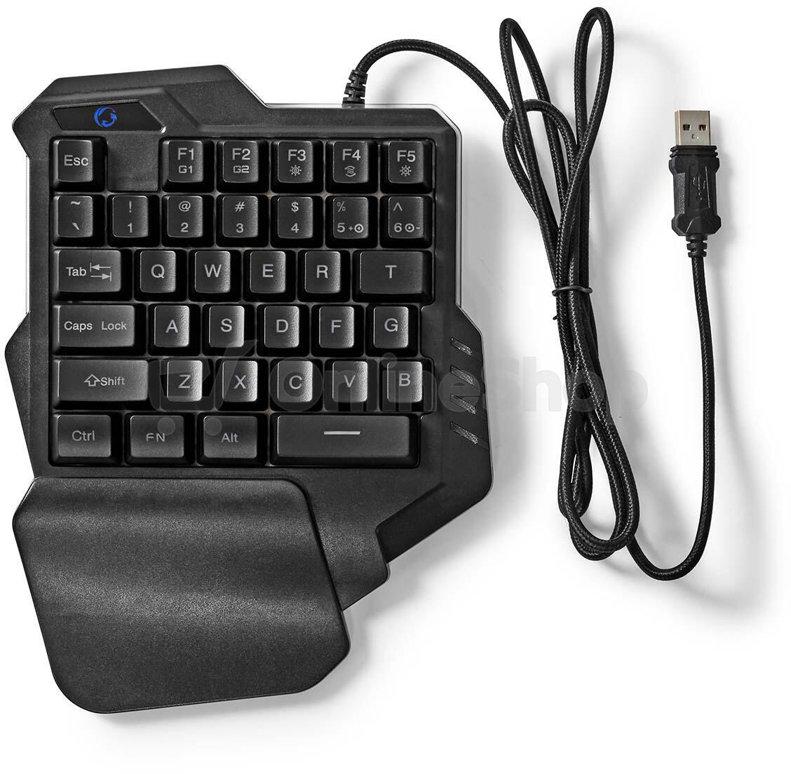 Wired Gaming Keyboard NEDIS GKBDS110BK
