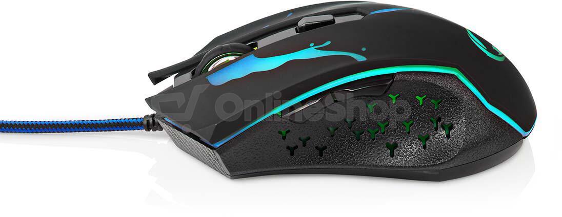 Gaming Mouse NEDIS GMWD210BK