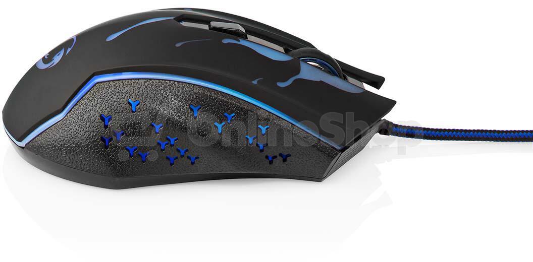 Gaming Mouse NEDIS GMWD210BK
