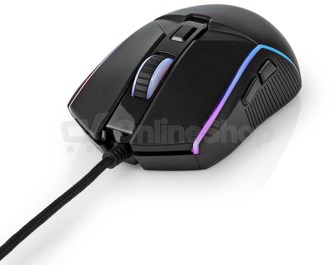 Gaming Mouse NEDIS GMWD510BK