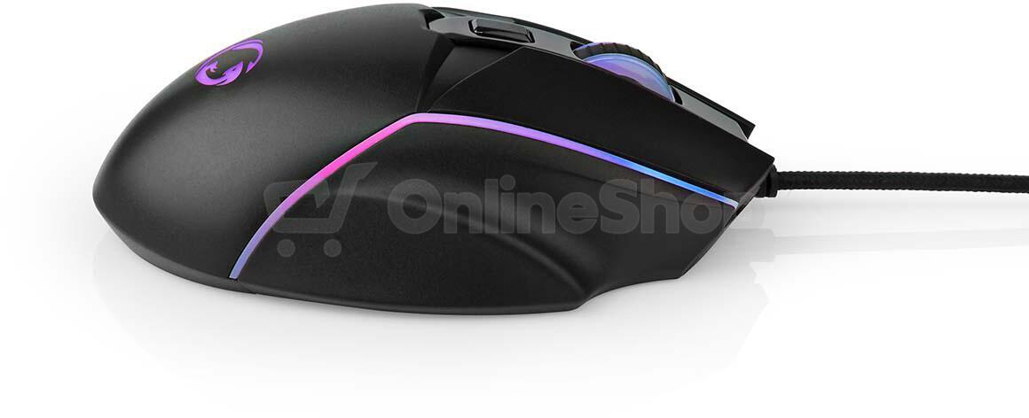 Gaming Mouse NEDIS GMWD510BK