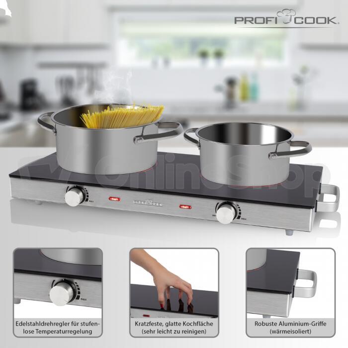 Sklokeramický vařič Proficook DKP 1211