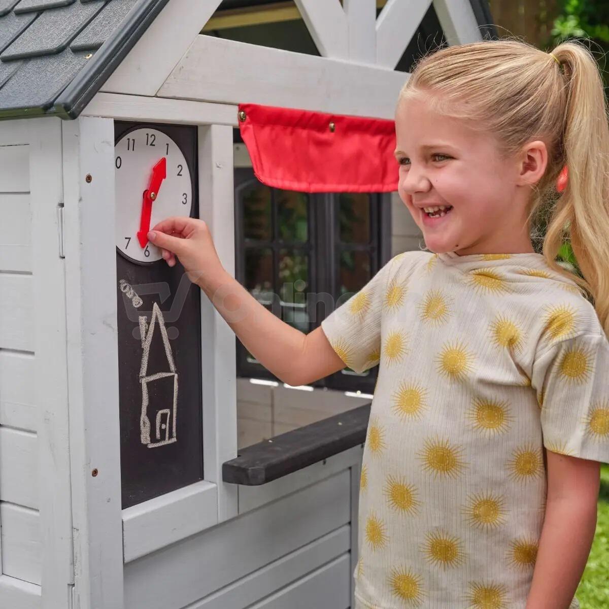 KidKraft Hrací bungalov na zahradu bílý Kidkraft