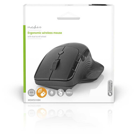 Myš NEDIS MSWS510BK
