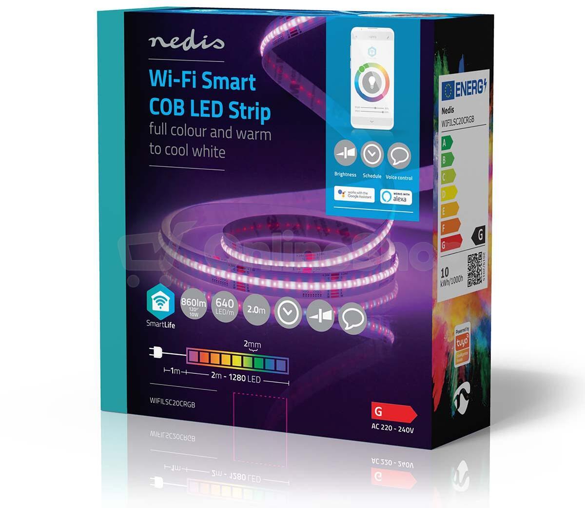LED Pásek SmartLife NEDIS WIFILSC20CRGB