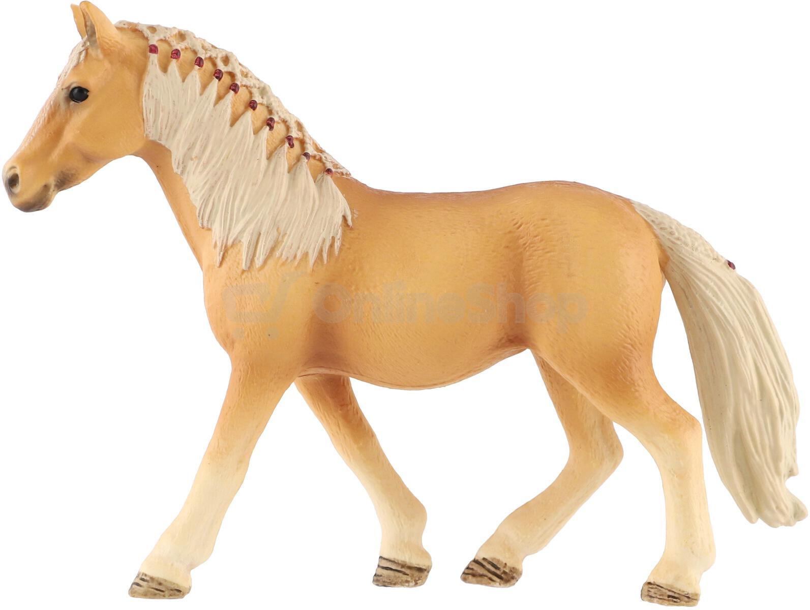 Figurka Zooted Kůň domácí palomino, plast, 13 cm