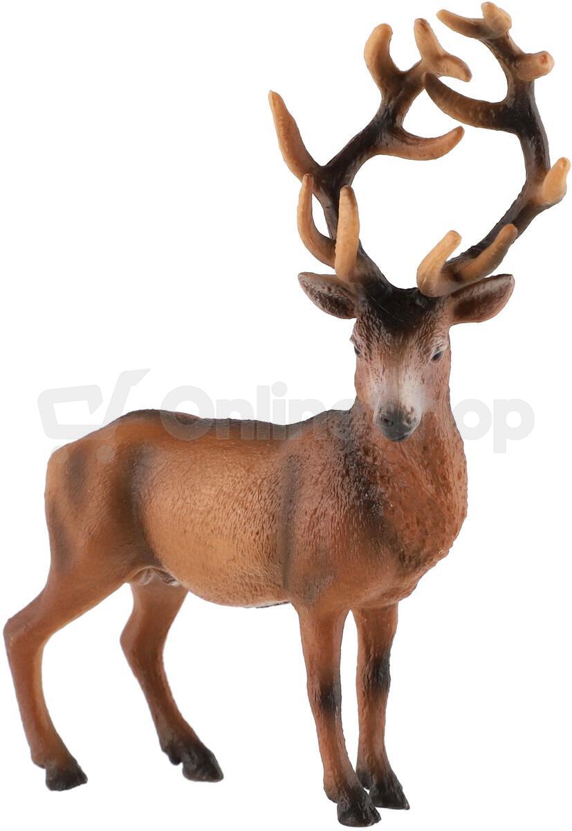 Figurka Zooted Jelen evropský, plast, 15 cm