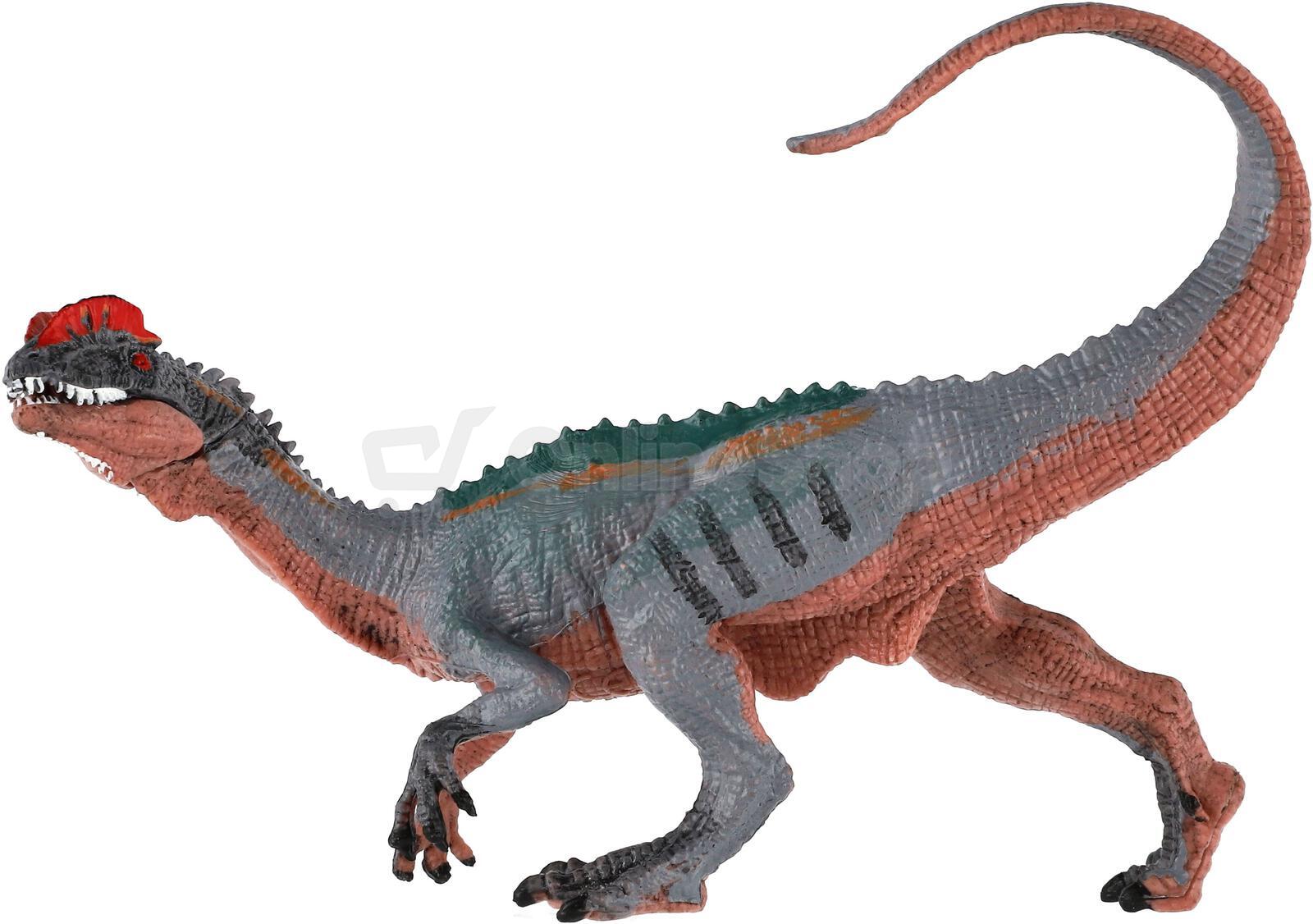 Figurka Zooted Dilophosaurus, plast, 15 cm