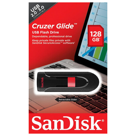 SanDisk Flash Disk 128GB Cruzer Glide, USB 2.0 (foto 4)