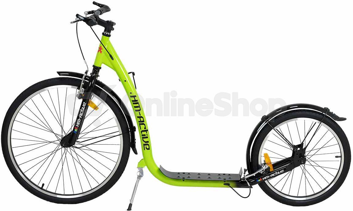 Koloběžka HM-ACTIVE 26"/20" RULYT®, zelená