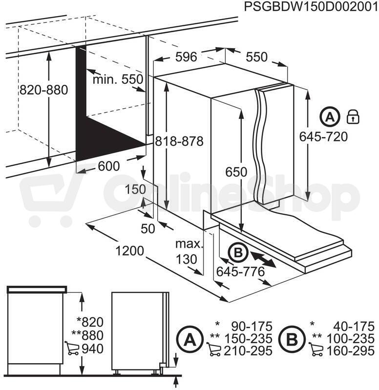 Myčka nádobí Electrolux EES48401L 600 SatelliteClean