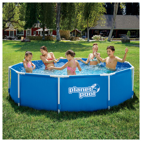 Bazn Planet Pool CF FRAME modr - 305 x 76 cm