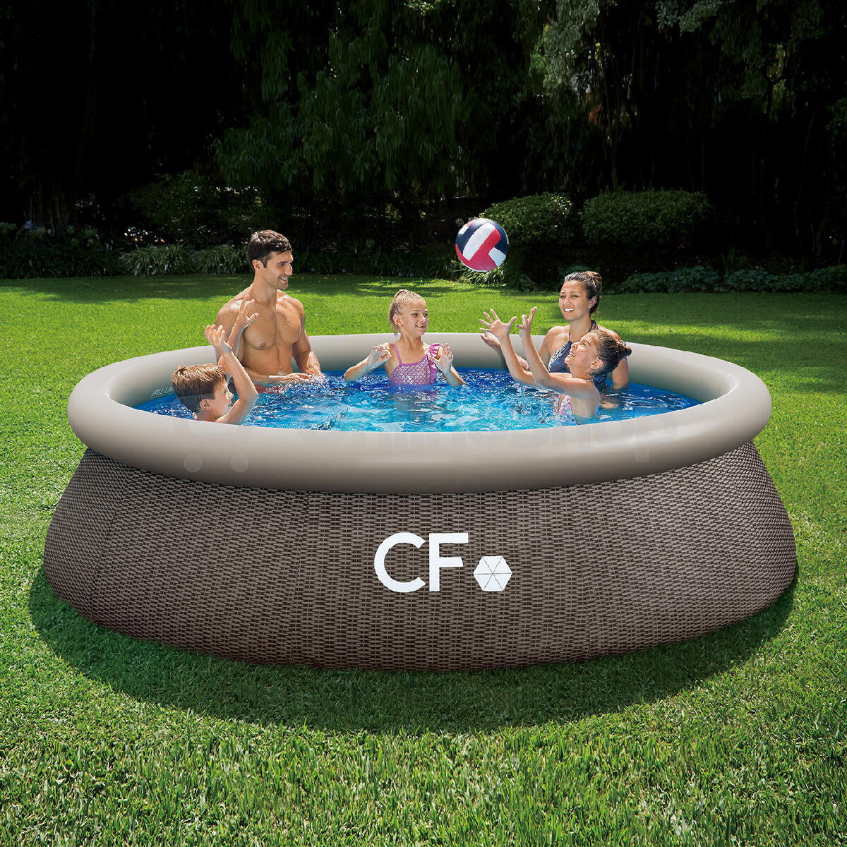 Bazén CF QUICK ratan - 305 x 76 cm