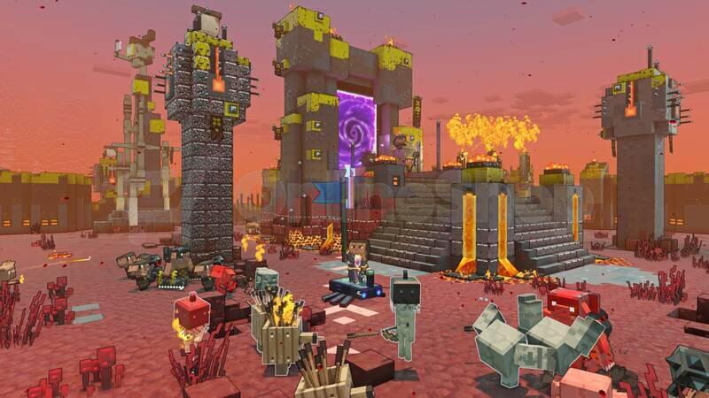Hra pro Nintendo SWITCH Minecraft Legends Deluxe Edition
