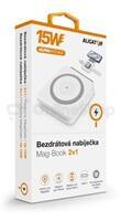 Bezdrátová stanice Aligator Magsafe 2v1, bílá