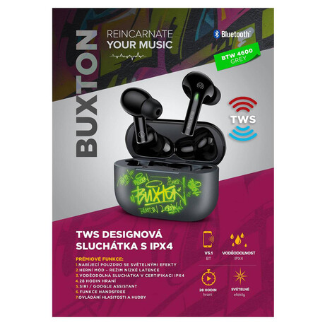 Bezdrtov sluchtka Buxton BTW 4600, ed