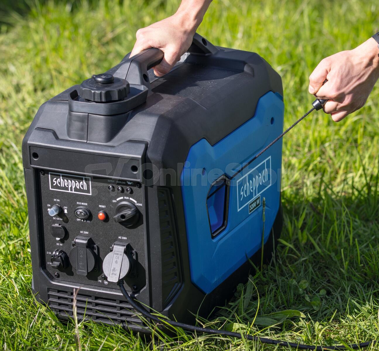 Elektrocentrála Scheppach SG 3500i, 3500 W