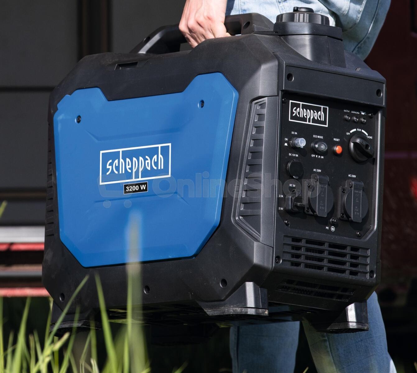 Elektrocentrála Scheppach SG 3500i, 3500 W