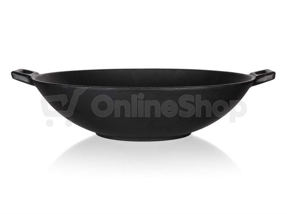 BANQUET Pánev WOK litinová EXCELLENT průměr 36,5 cm, černá (40051985)