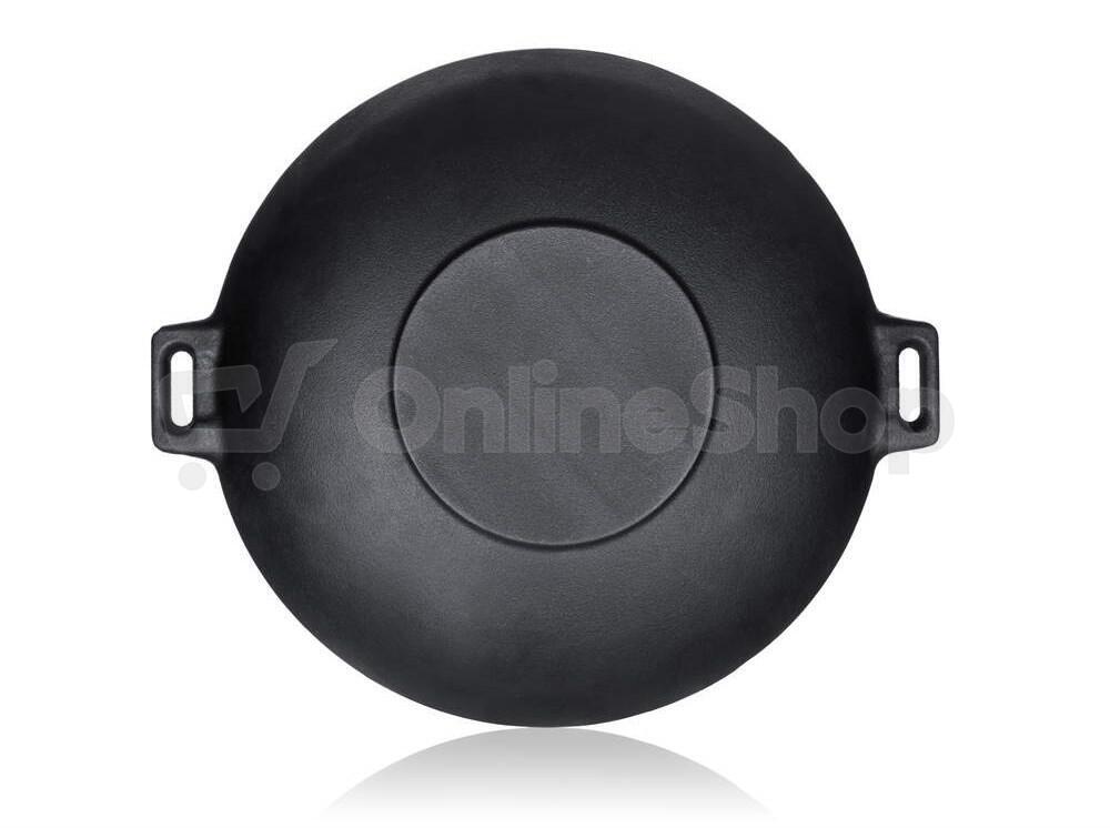 BANQUET Pánev WOK litinová EXCELLENT průměr 36,5 cm, černá (40051985)