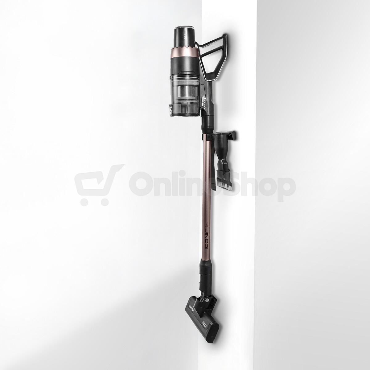 Tyčový vysavač Concept VP6025 3v1 ICONIC Smart Aqua 21,6 V