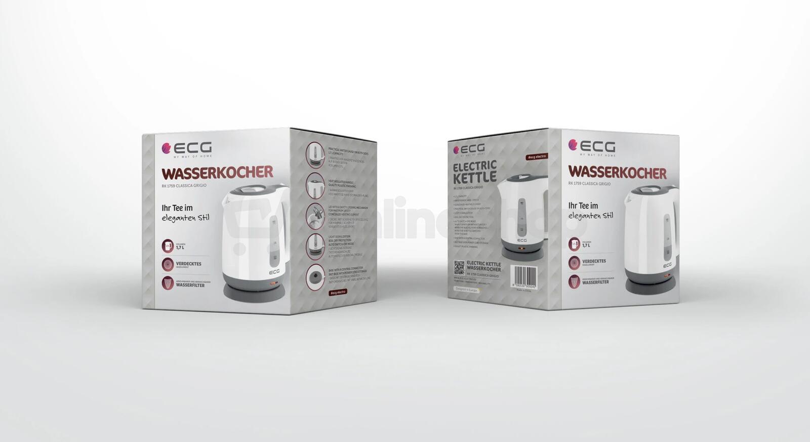 Rychlovarná konvice ECG RK 1759