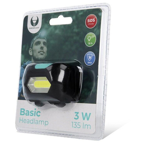 LED čelovka Forever Light Basic IP64 (HAPPY-CEL-04)