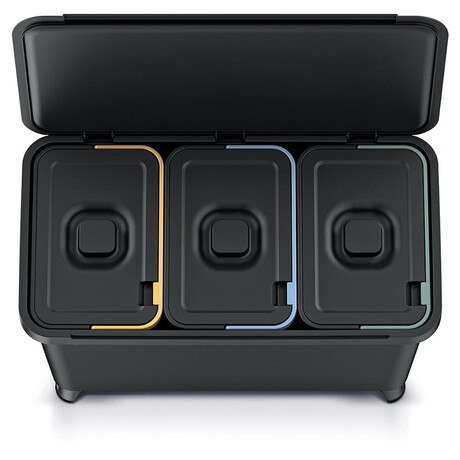 Prosperplast SYSTEMA 3x10l černý (foto 2)