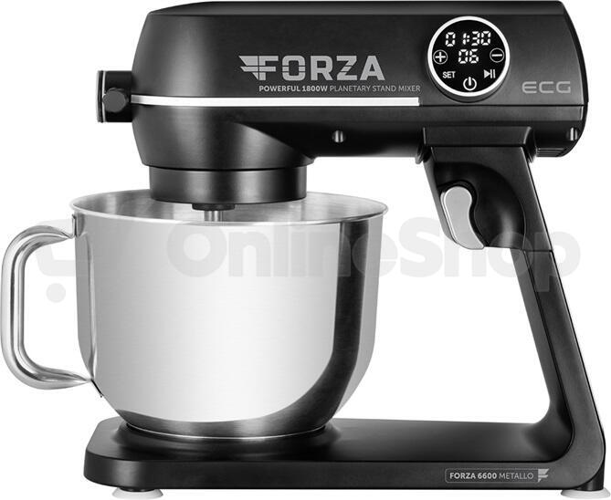 Kuchyňský robot ECG FORZA 6600 Metallo Nero