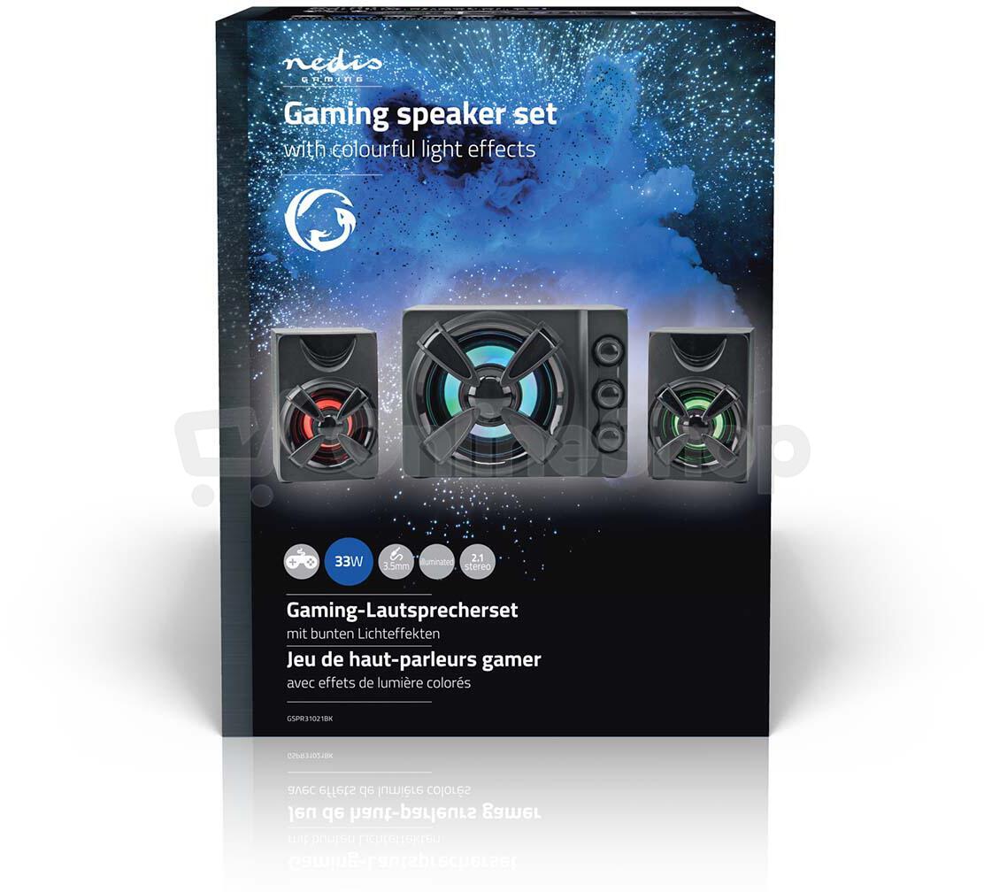 PC reprosoustava NEDIS GSPR31021BK