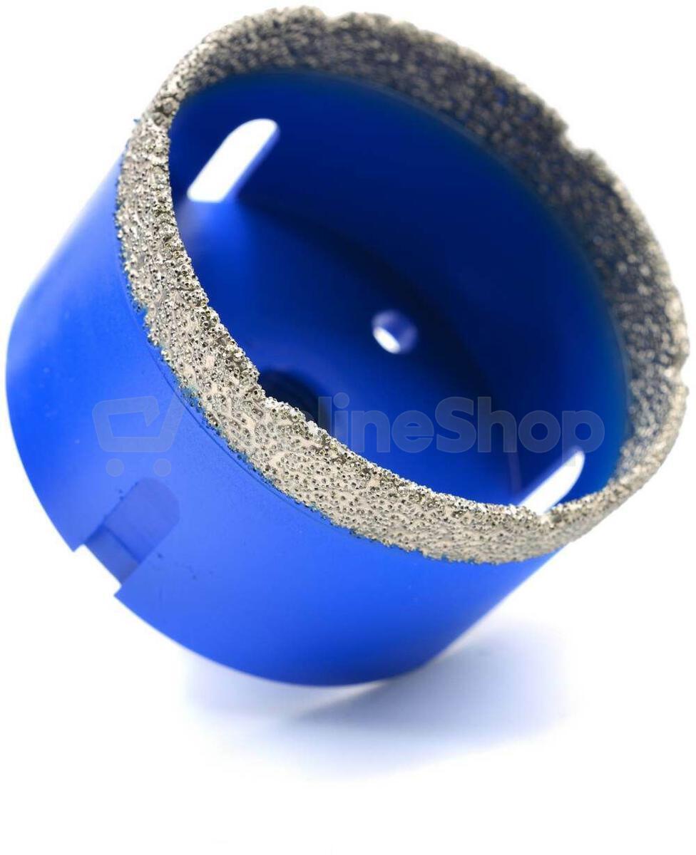 Korunkový vrták diamantový, sada 6ks, 6-68mm GEKO