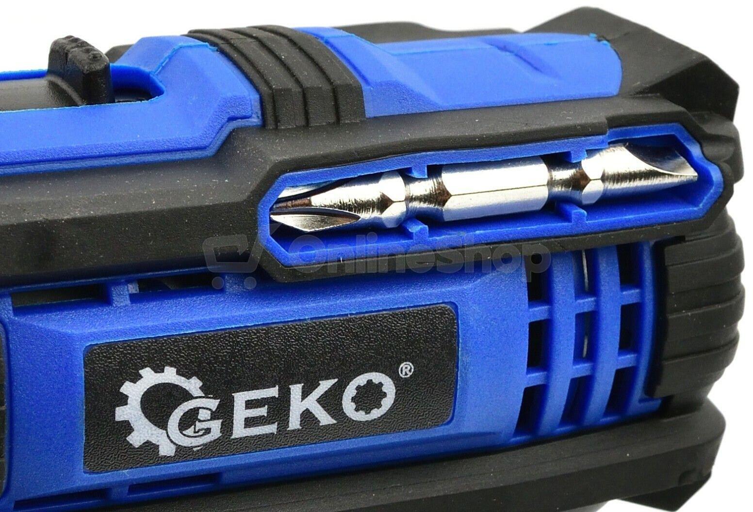 Vrtačka/ šroubovák 21V 2x 2ah baterie GEKO
