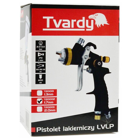 Lakovací pistole LVLP 1,7 mm GEKO