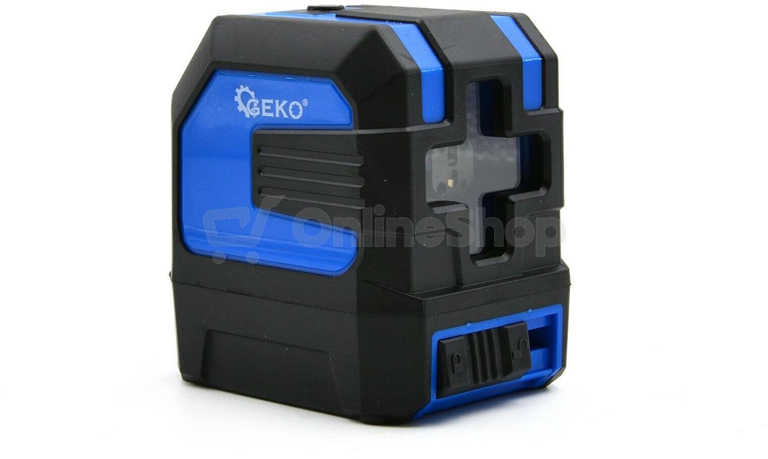 Laser křížový Basic, bateriový GEKO