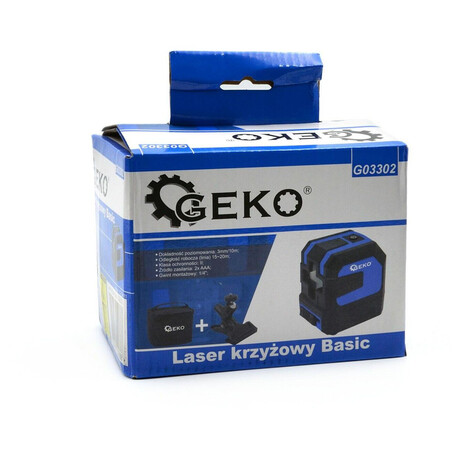 Laser křížový Basic, bateriový GEKO