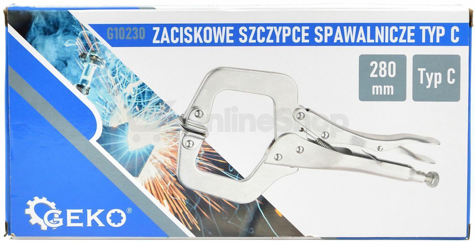 Kleště upínací 280mm, typ C GEKO