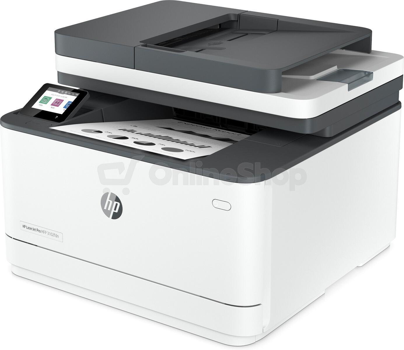 Multifunkční tiskárna HP LaserJet Pro MFP 3102fdn