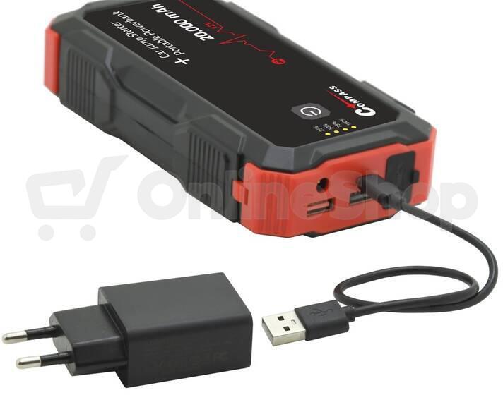 Nabíječka akumulátorů COMPASS 07164 Jump Starter