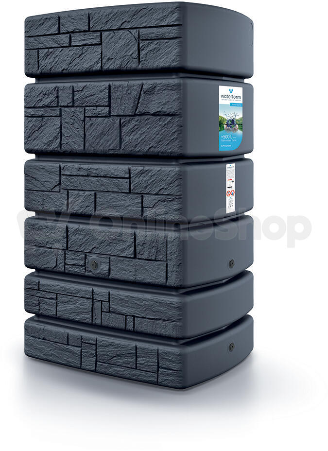 Sud Prosperplast TOWER STONE antracit 500l