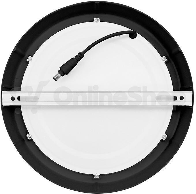 Stropní LED mini panel Solight WD172-B 18W, černý