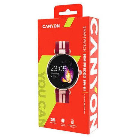 Chytr hodinky Canyon Semifreddo SW-61, rovo/zlat